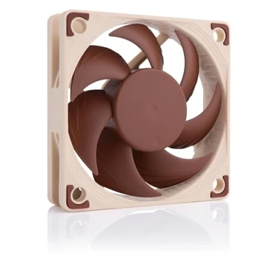 Obrázek Noctua NF A6x15 PWM, tichý úzký prémiový ventilátor, 4 Pin (60 x 15 mm, hnědý)