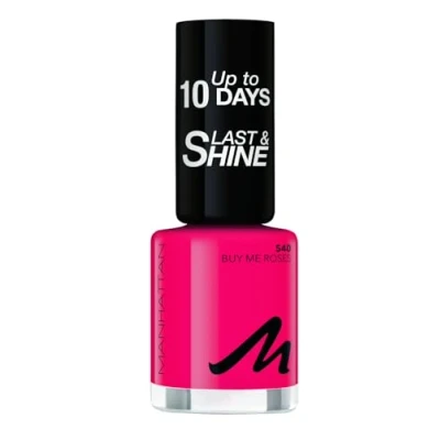 Obrázek Manhattan Last and Shine lak na nehty, č. 540 Buy Me Roses, 1 balení (1 x 8 ml)
