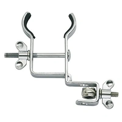 Obrázek Meinl Percussion Držák Güiro Holder pro Instrument S gumovým polstrováním Nastavitelný ocel, chromovaný (MC GU)