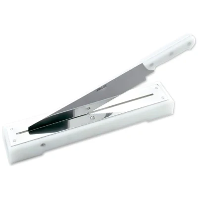 Obrázek Arcos Professionelle Geräte Brotschneidemesser Klinge Edelstahl 440 mm Polyethylene Farbe Weiße
