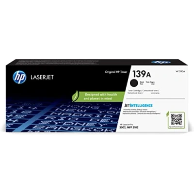 Obrázek HP 139A (W1390A) originální LaserJet toner černý (pro Pro 3001 3008dn/dw, 3008dne/dwe, MFP 3101 3108fdn/fdw, 3108fdne/fdwe série)