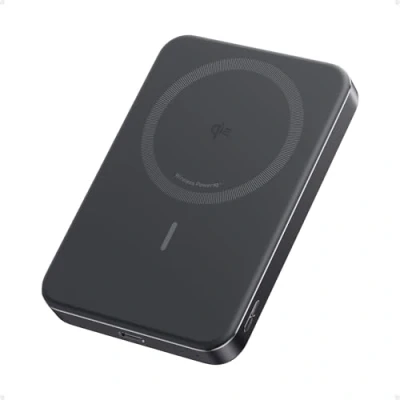 Obrázek Anker Powerbanka MagGo, ultra tenká 10 000 mAh magnetická baterie, certifikováno Qi2, přenosná, 15 W rychlá nabíječka kompatibilní s MagSafe, ergonomický design, pouze pro iPhone 16/15/14/13