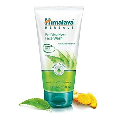 Obrázek HIMALAYA Herbal čisticí gel na mytí obličeje Neem přírodní hydratační čistič čistí důkladně póry a odlehčuje akné, 150 ml