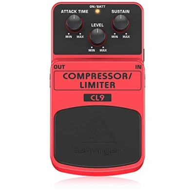 Obrázek Behringer COMPRESSOR/LIMITER CL9 Klasický kompresor/limiter efektní pedál