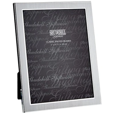 Obrázek Shudehill Fotorámeček Photo Frames, kov, 15,2 x 20,3 cm, formát na šířku nebo výšku, stříbrná barva
