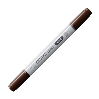 Obrázek COPIC Ciao Marker typ E 79, kešu, univerzální zvýrazňovač rozvržení, se středně širokou a štětcovou špičkou