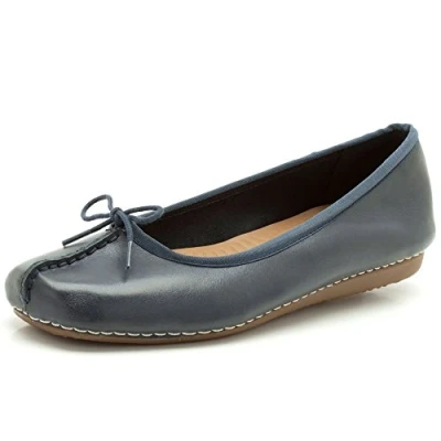 Obrázek Clarks Freckle Ice Baleríny, Ženy, Velikost: 37.5, Dunkelblau boty