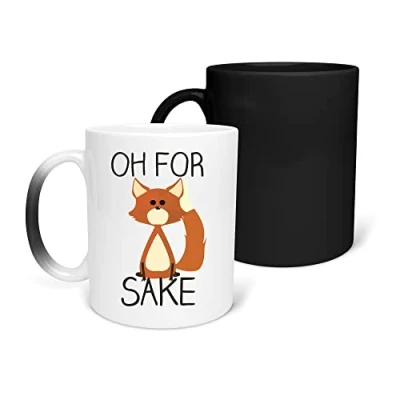Obrázek Unbekannt acen Funny Oh für Fox Sake Keramik Magic &#039;Becher, Weiß, 11 Oz