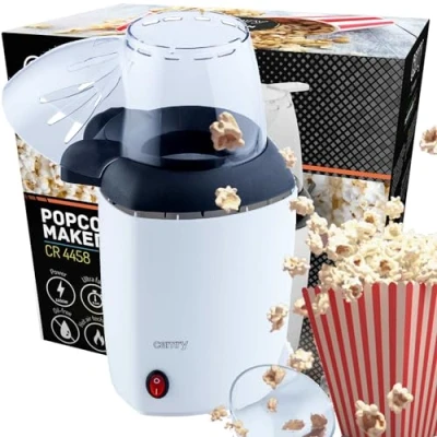 Obrázek Camry CR 4458 CR4458 Popcorn Popcornmaschine, Kunststoff, weiß
