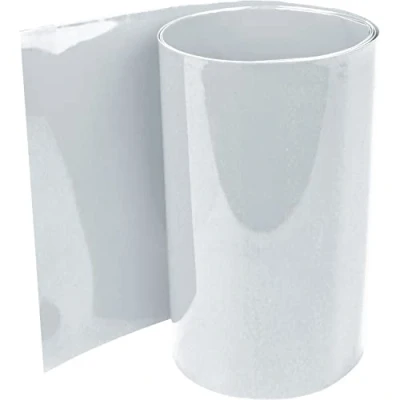 Obrázek ISOLATECH PVC smršťovací bužírka metrové zboží transparentní bez lepidla, rozměr plochého rozměru 120 mm (Ø76,4 mm) 1 metr, poměr smršťování 2: sada pro izolaci 18650 baterie nápisu (Ø 76,4
