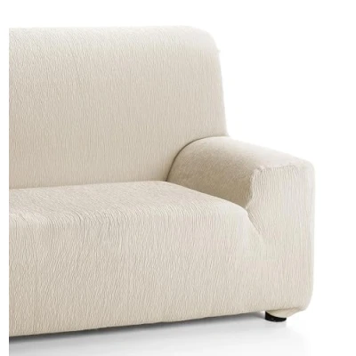 Obrázek Martina Home Emilia Elastischer Sofabezug für 2 Sitzer, Beige, Breite 120 bis 170 cm