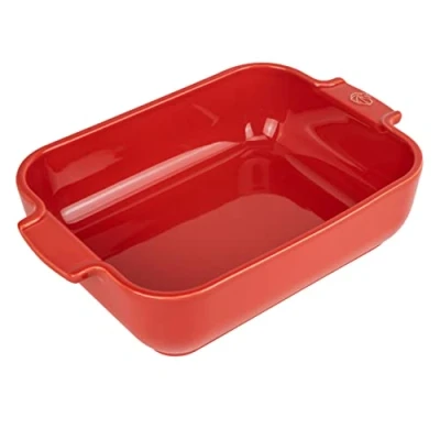 Obrázek Peugeot Appolia Obdélníková zapékací mísa 25 cm červená, 60091