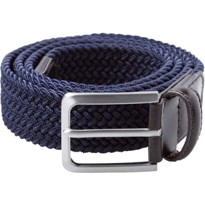 Obrázek BRAX Pánský Hi Flex elastický pletený pásek, Námořnická modrá