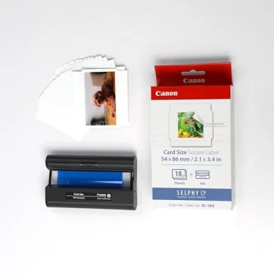 Obrázek Canon KC 18 IS 5 x cm samolepkový papír pro tiskárnu Selphy