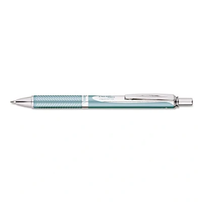 Obrázek Pentel BL407LS A EnerGel Liquid Gelový váleček Sterling s matně modrým povrchem, tloušťka linky 0,35 mm, průměr kuličky 0,7 černý, 1 kus (1 ks v balení)