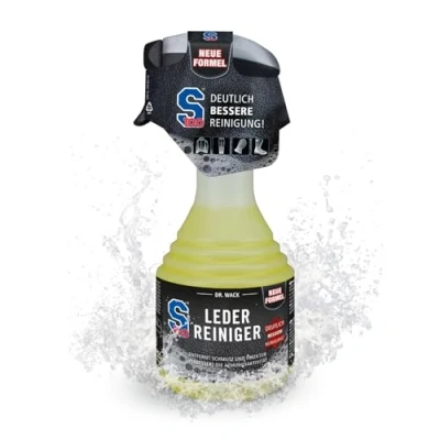 Obrázek DR. WACK Čistič kůže S100 Gel 500 ml čisticí sprej pro motocyklové oblečení hloubkové a šetrné čištění prostředek na kůži důkladné odstranění nečistot skvrn