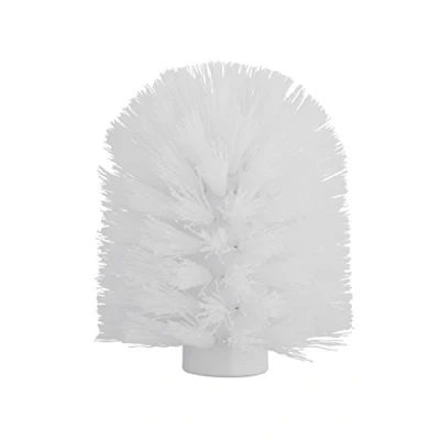 Obrázek Axentia náhradní hlavy kartáče, Výměně WC soupravy, díl k plochým Kartáč A držák, Bad Accessoire se závitem, bílá, 8 x 9.5 cm