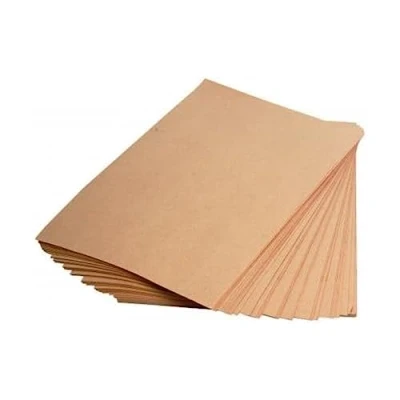 Obrázek Clairefontaine 396006C balení se 125 listy kraftového papíru (90 g, DIN A3, 29,7 x 42 cm, ideální pro umělecké projekty a k zabalení), hnědá