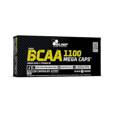 Obrázek Olimp BCAA 1100 Mega Caps, 120 kapslí (balení 1 ks)