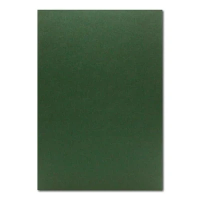Obrázek 50 DIN A4 Papírové archy Planobogen Moosová zelená (zelená) 225 g/m² 21 x 29,7 cm Ton Papír Fotokarton pro kutily Tonový karton FarbFroh