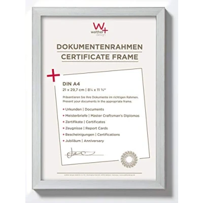 Obrázek walther design rám obrazu stříbrný 13 x 18 cm konstrukční designový JK318S