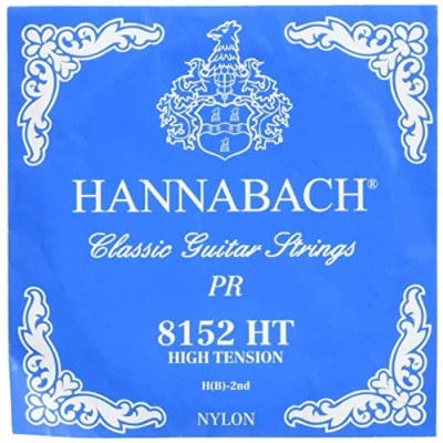 Obrázek Hannabach struny pro klasickou kytaru Seire 815 High Tension Silver Special (kvalitní, univerzální téměř každý nástroj, kytarové struny, klasická kytara, vyrobeno v Německu)