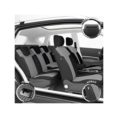 Obrázek DBS 1011552 Autositzbezüge nach Maß hochqualitative Fertigung Schnelle Montage Kompatibel mit Airbag Isofix