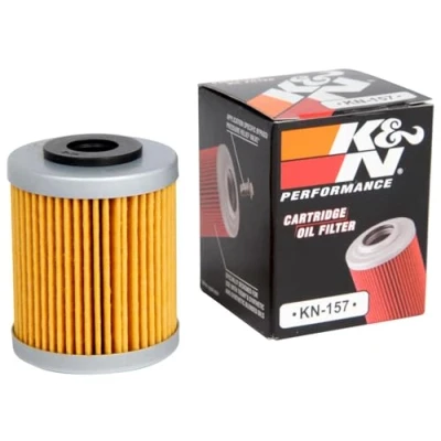 Obrázek K&amp;N Powersports olejový filtr kartuše 41 x 52 mm kompatibilní s KTM (KN 157), červená