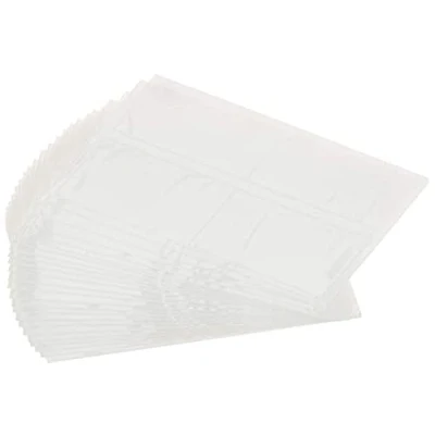 Obrázek Durable Samolepicí taška Pocketfix, 90 x 57 mm (pro vizitky), 100 kusů, transparentní, 829319