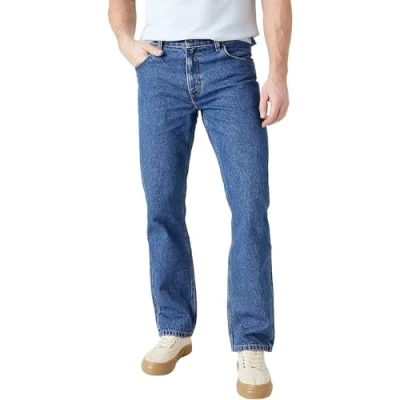 Obrázek Wrangler Pánské Red Kabel Straight Jeans, Medium Stw, 36 W/32 L