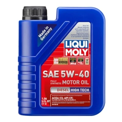 Obrázek LIQUI MOLY Diesel High Tech 5W 40 1 L technologie syntetického motoru výr. č.: 1331