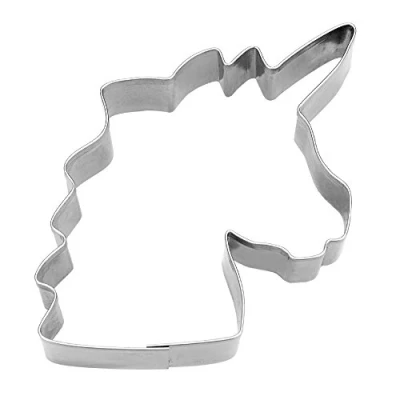 Obrázek Städter Vykrajovací forma jednorožec z ušlechtilé oceli ve stříbrné barvě, 8 cm