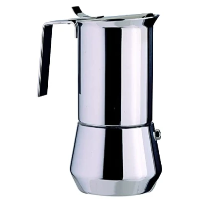 Obrázek Ilsa Turbo Express vařič na espresso, ušlechtilá ocel 18/10, 9 šálků