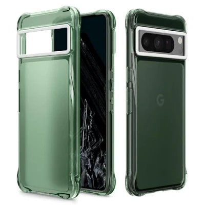 Obrázek CYRILL Pouzdro Spigen UltraSheer [bez prachu] kompatibilní s Google Pixel 8 Pro (2023) Kale