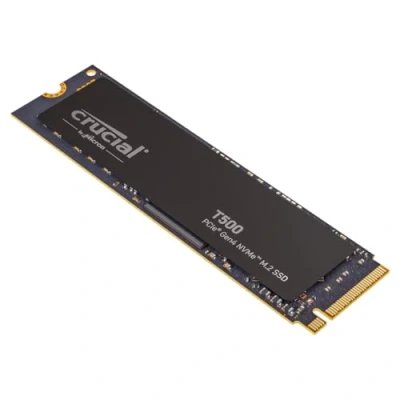 Obrázek Crucial Interní SSD T500 1TB PCIe Gen4 NVMe M.2, až 7300 MB/s, pro hraní a programy, kompatibilní s notebookem desktopem, Microsoft DirectStorage CT1000T500SSD8