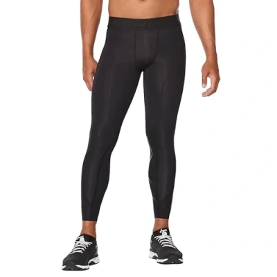Obrázek 2XU MCS X Training Comp Tights úzký střih, černá/zlatá, M dlouhé