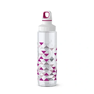 Obrázek Emsa Láhev na pití Drink2Go Tritan 518306 0,7 litru šroubovací uzávěr 100% těsní odolná proti vytečení vhodná do myčky bez BPA trojúhelník