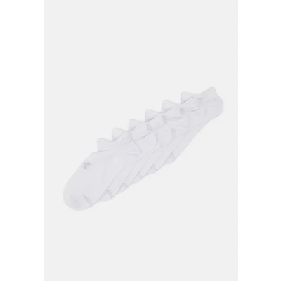 Obrázek Under Armour Essential Unisex 6 PACK Sportovní ponožky, Velikost: 31.5 36.5, White/halo gray
