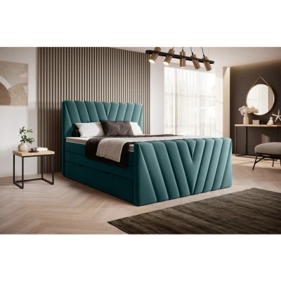 Obrázek Boxspring Candice 160x200 Materiál / Dekor: Velvetmat 38