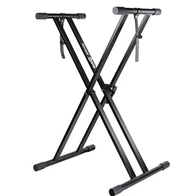 Obrázek RockJam Xfinity Doublebraced Pre Assembled Keyboard Stand with Locking Straps
