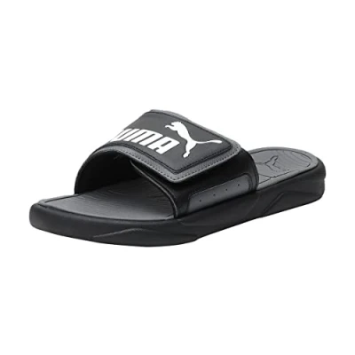 Obrázek Puma Unisex Royalcat Comfort Slide Sandal, Black Castlerock White