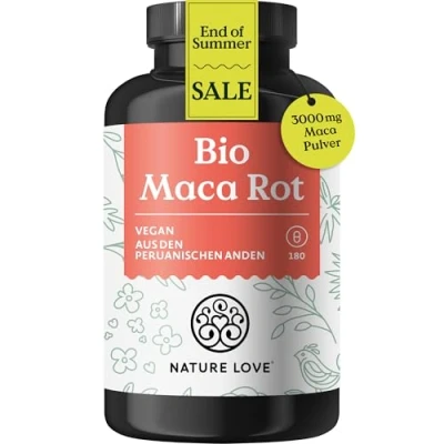 Obrázek Bio Maca Kapsle 3000 mg s vitaminem C, 180 kapsli