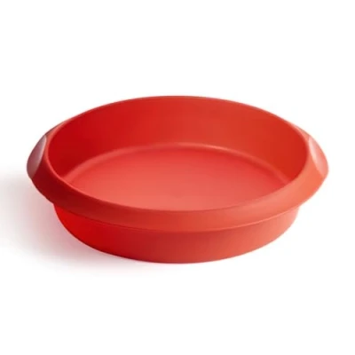 Obrázek Lékué Obdélníková forma na pečení, silikon, červená, 28 cm