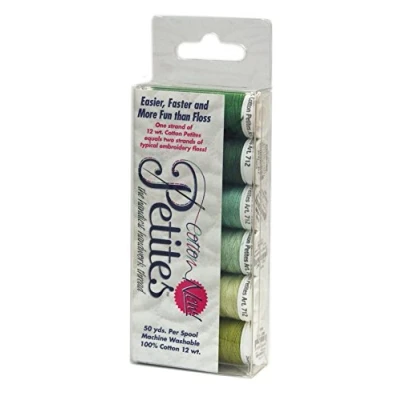 Obrázek Sulky Sampler Petites, 12 W, Baumwolle, Grün, 6 Stück