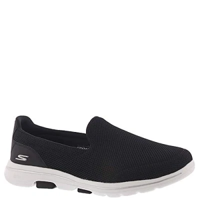 Obrázek Skechers Dámské tenisky Go Walk 5, Černá Black Textile White Trim Bkw