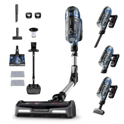 Obrázek Rowenta X Force Flex 14.60 Aqua, bezdrátový vysavač s funkcí vytírání, flexibilní kloub, výdrž baterie až 200 a 70 min, RH99C3WO