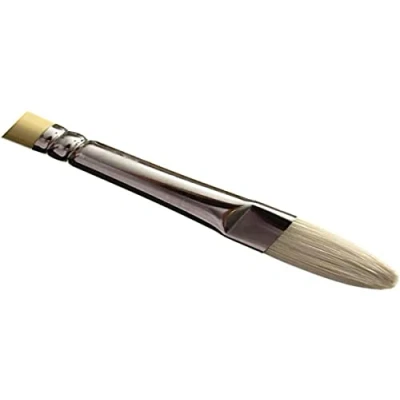 Obrázek Winsor &amp; Newton 5870006 Umělec Chunking Prasečí štětiny štětec na olejové barvy, vysoká absorpce barev, rovnoměrné vyzařování barvy filtrování č. 6, dlouhá rukojeť