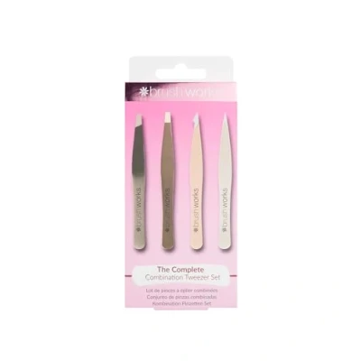 Obrázek HD Kombination Pinzette 4 Stück Set, Roségold