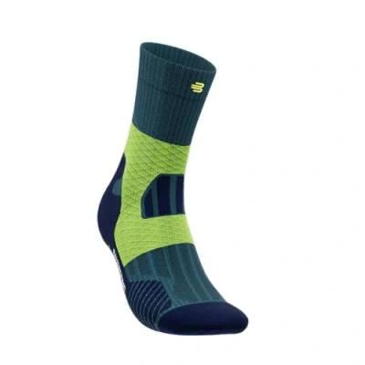 Obrázek BAUERFEIND Trailové běžecké ponožky &quot;Trail Run Mid Cut Socks&quot;, Midnight Teal