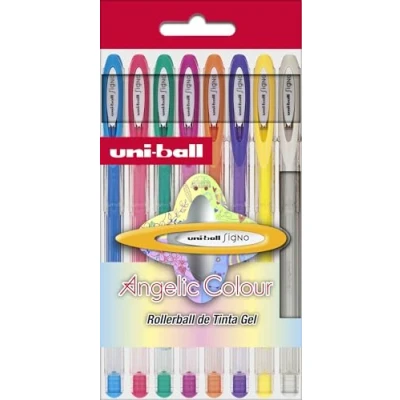 Obrázek UNI BALL 945289 Buntstiftkastende 8 Roller Um 120 basische Farben Sortiments